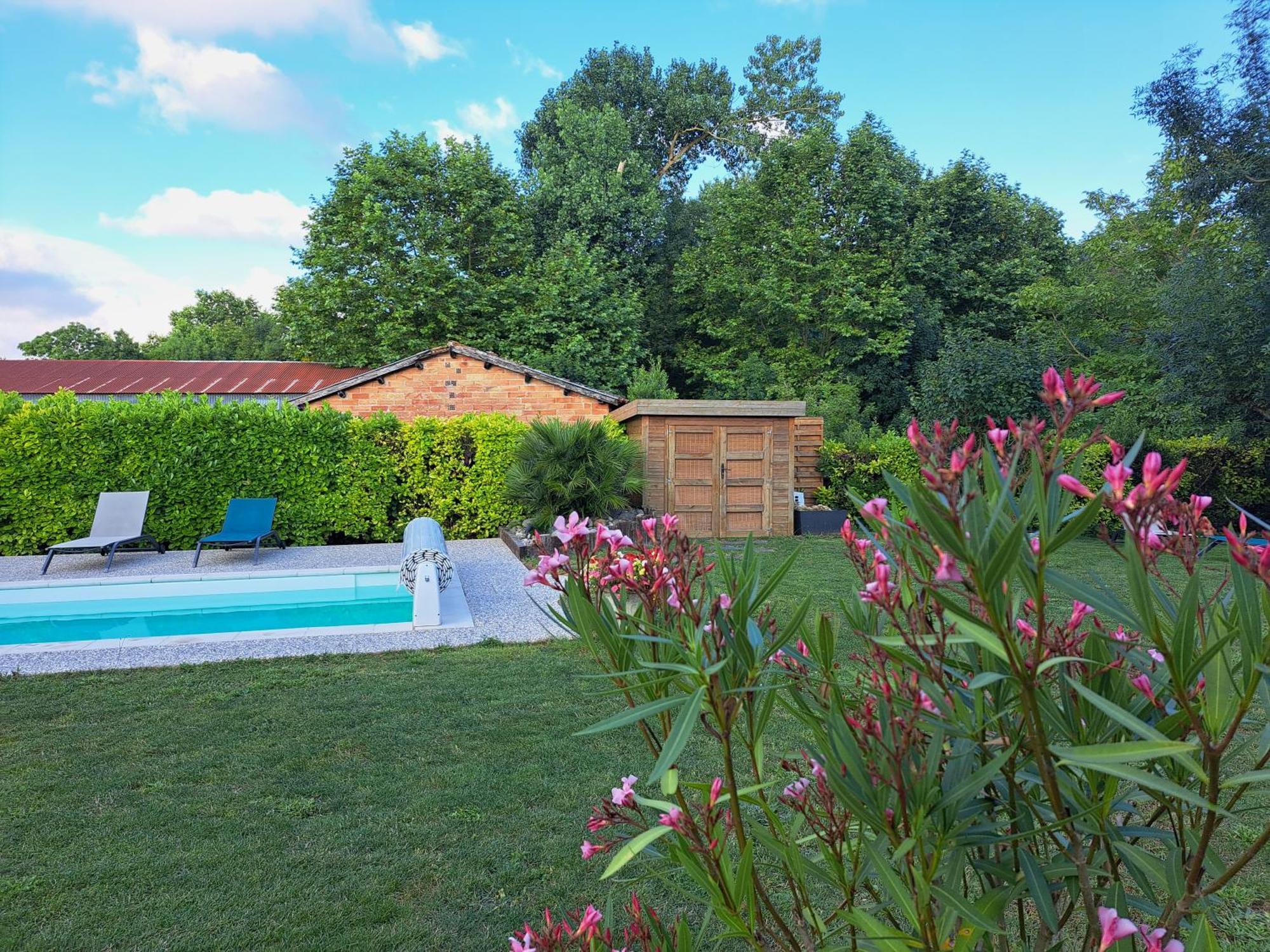 Chambre D Hote La Riviere 45M2 Jardin Et Piscine Aigrefeuille-dʼAunis Εξωτερικό φωτογραφία